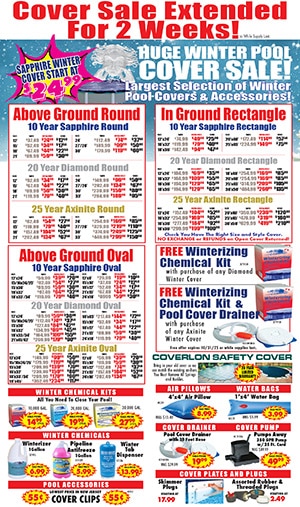 Winter Cover Specials